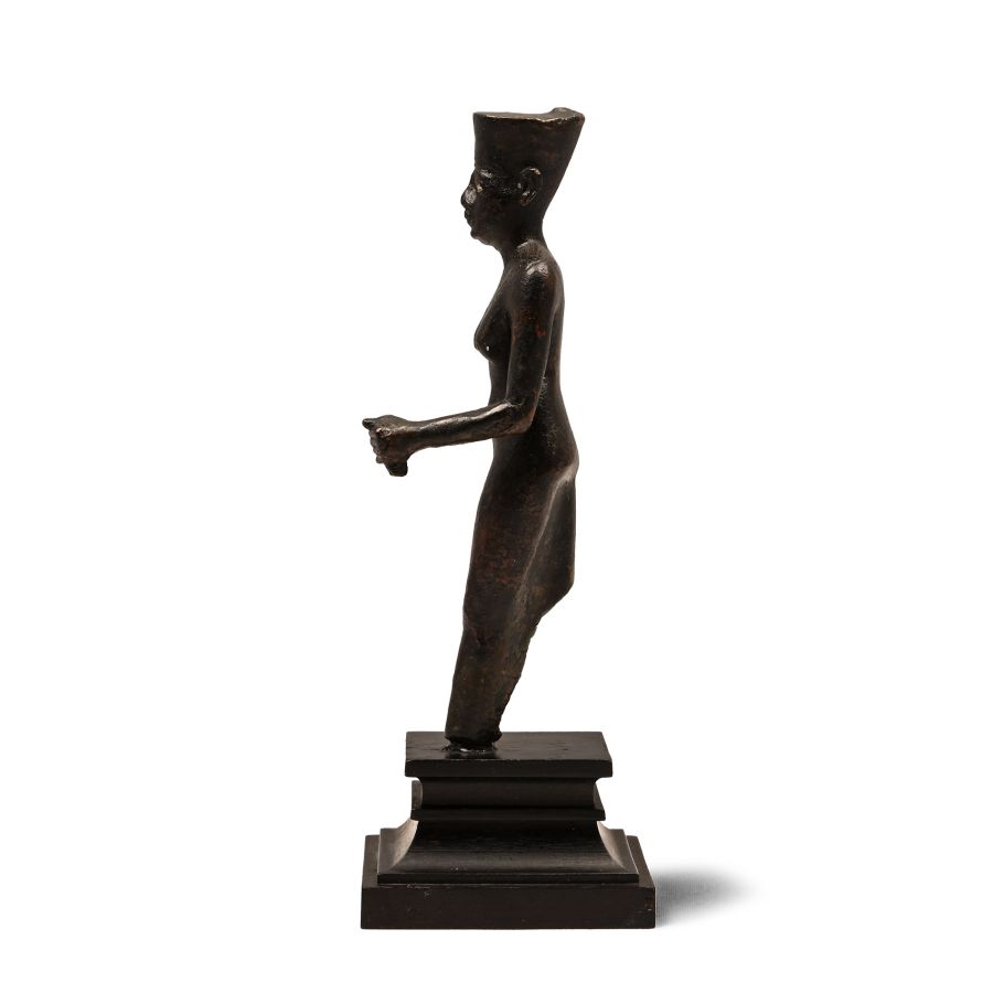 Egyptian Bronze Statue of Neith