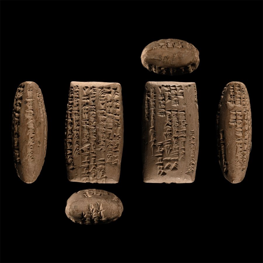 Neo Babylonian Terracotta Cuneiform Tablet for irbu-income