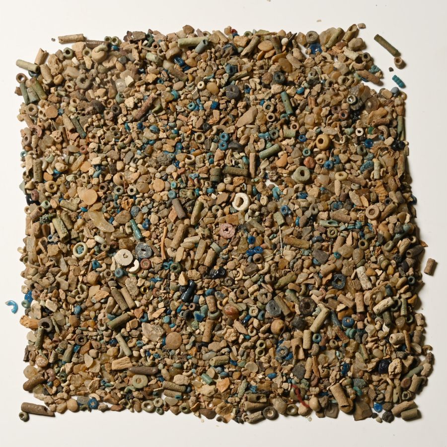 Egyptian Faience Beads and Other Fragments