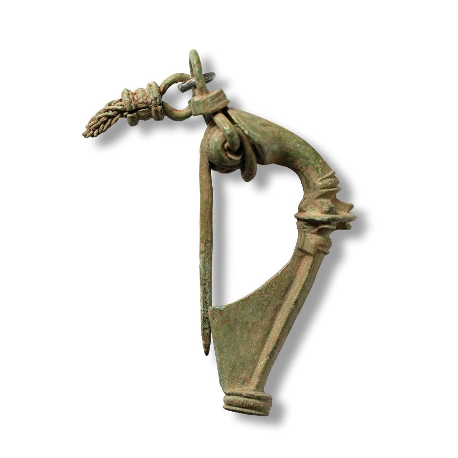 Romano-British Bronze Dolphin Brooch