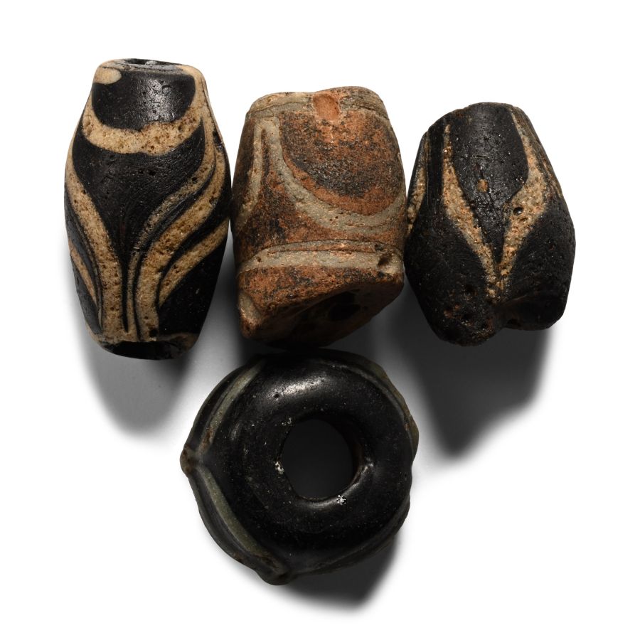 Anglo-Saxon Glass Bead Collection