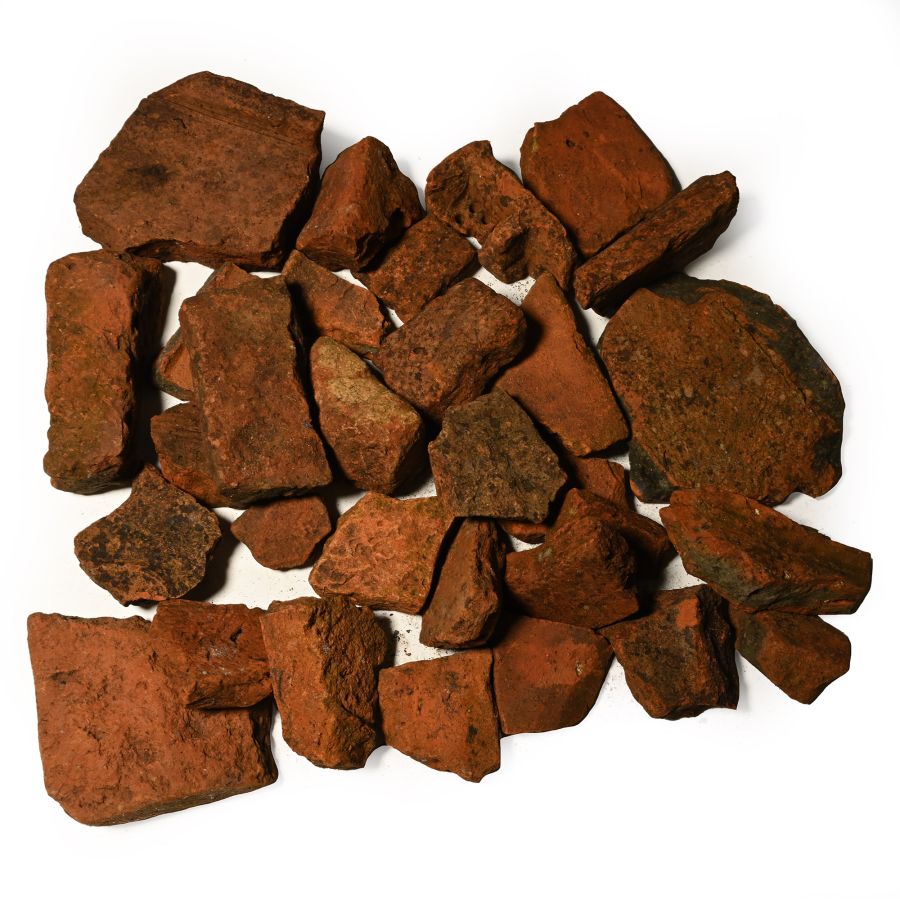 Romano-British Redware Tile Sherd Group from Crocololana