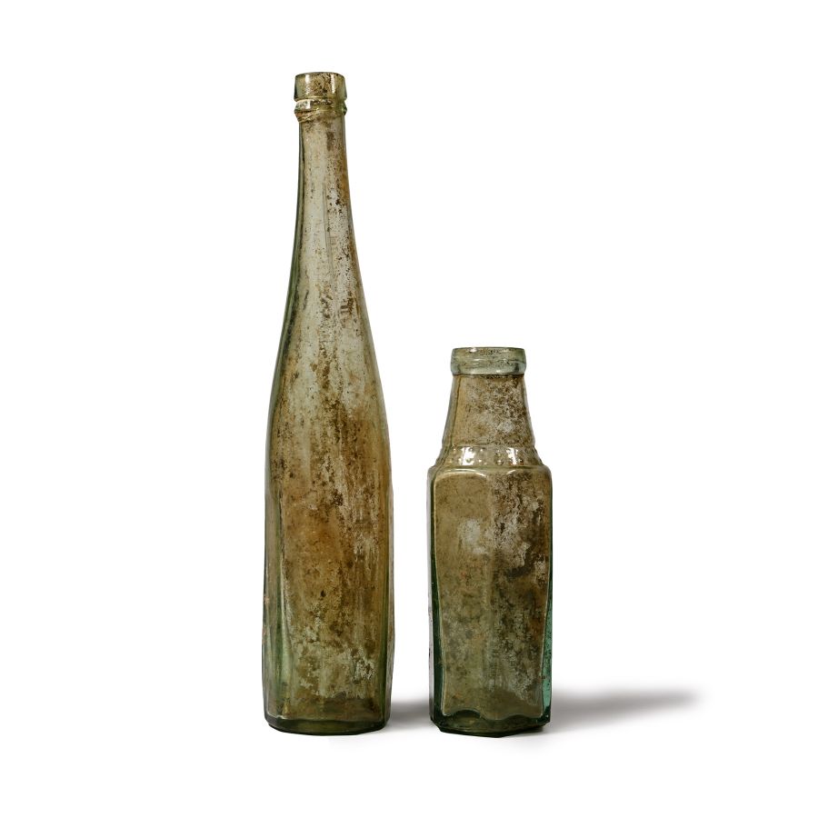 Anglo-Zulu War 'Battle of Khambula' Glass Bottles