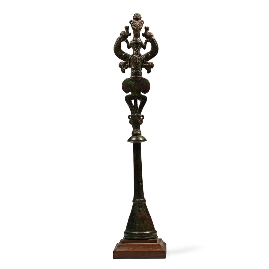 Luristan Bronze 'Master of Animals' Finial