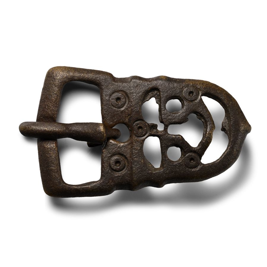 Byzantine Bronze Openwork Buckle