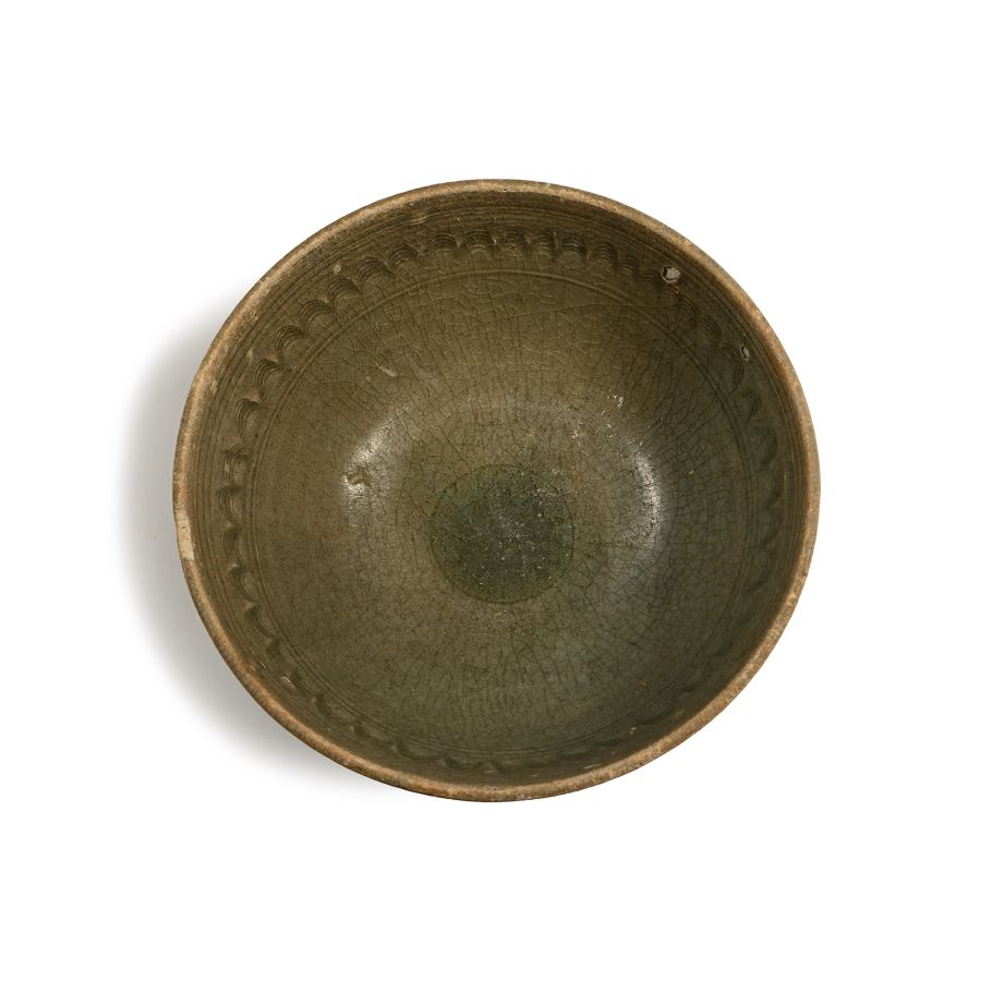 Sawankhalok Celadon-Glazed Bowl
