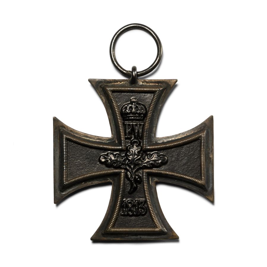 WWI Imperial German Iron Cross with Military Photograph