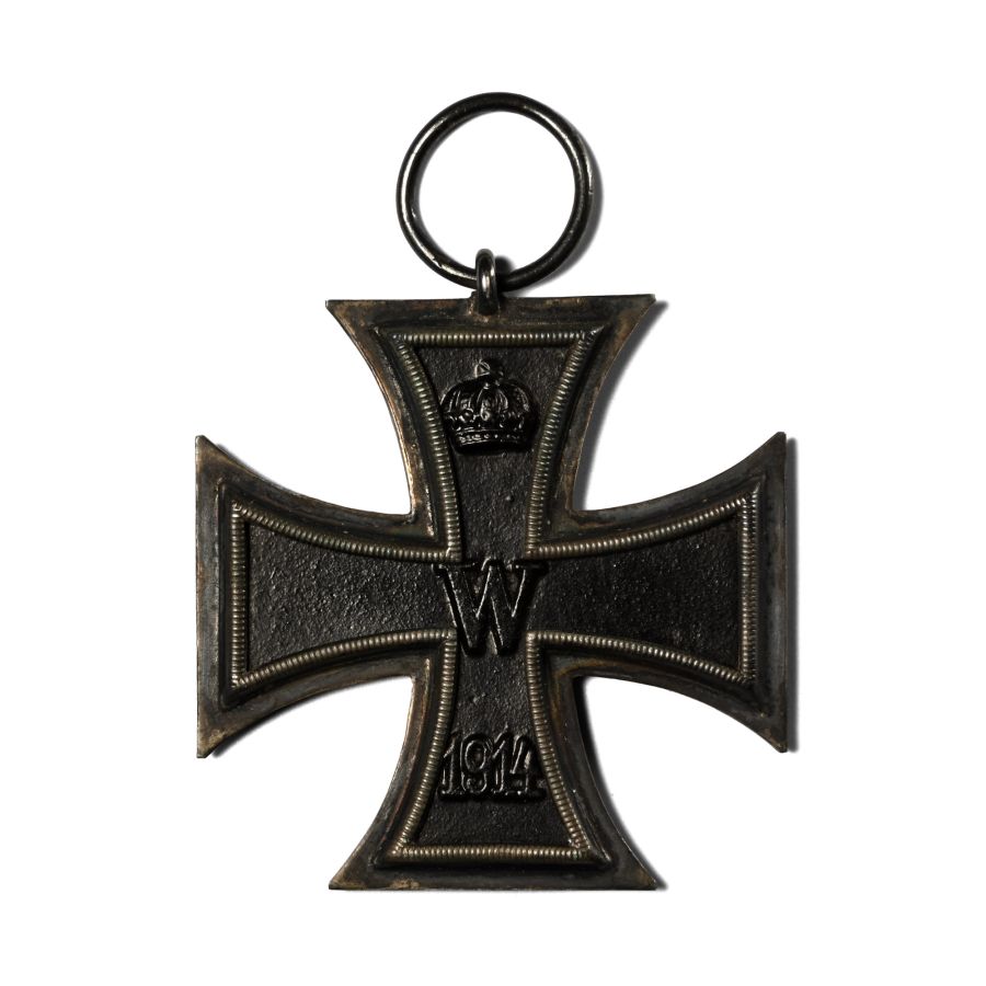 WWI Imperial German Iron Cross with Military Photograph