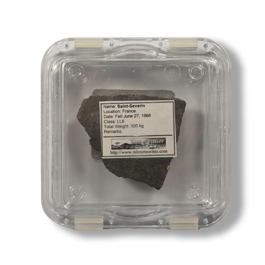 Saint-Severin LL6 Chondrite Meteorite Slice