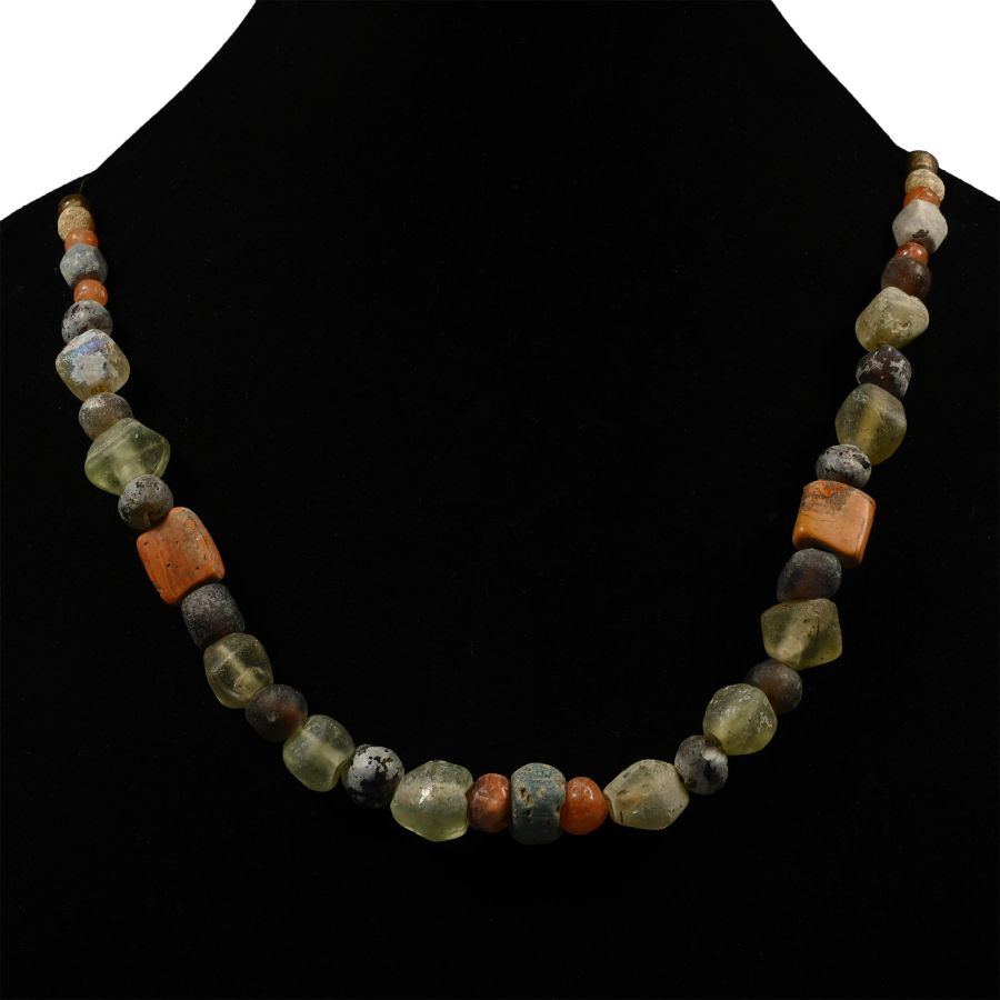 Roman Glass Bead Necklace