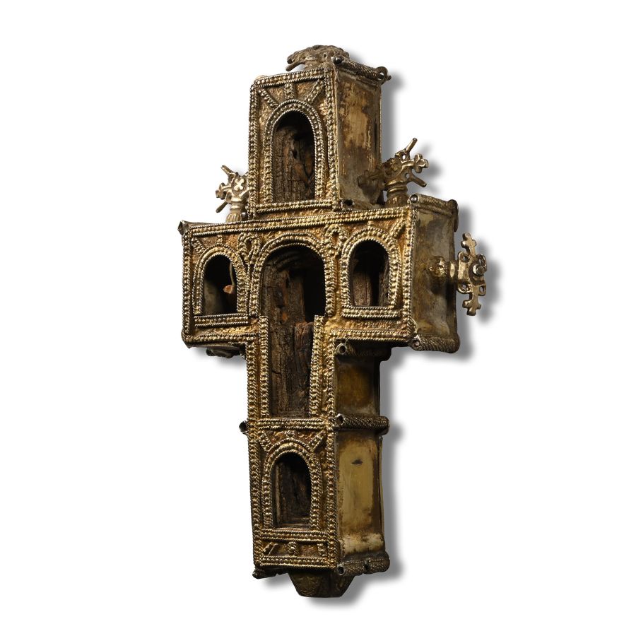 Greek Silver Atlas Cross