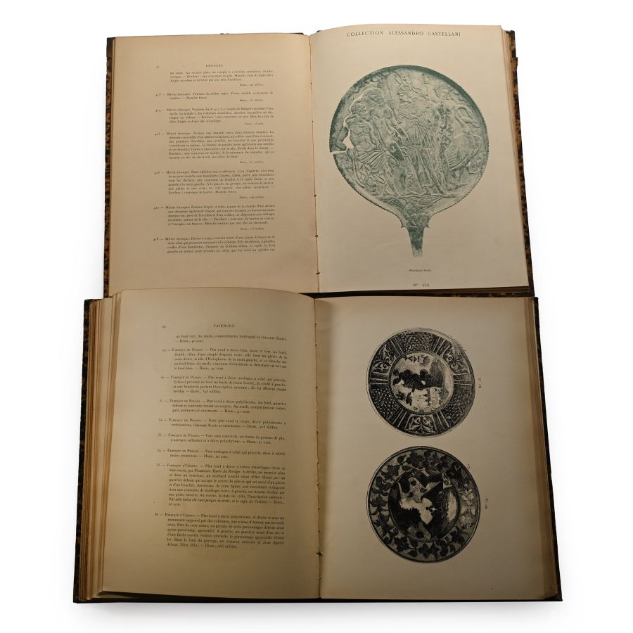 Catalogue des Objects D'Art - Antiques Du Moyen-Age et de la Renaissance - Alessandro Castellani - Paris & Rome (2 Vols)