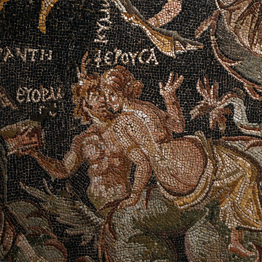 Roman Mosaic Depicting Nereids and Tritons