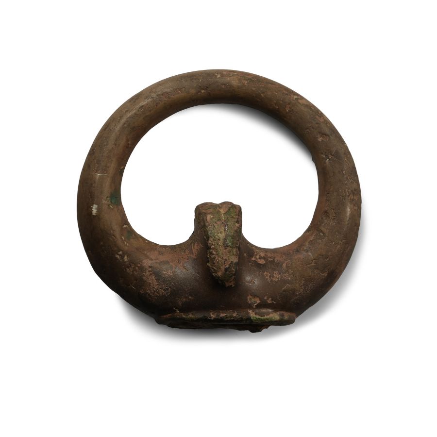 Iron Age British Celtic Bronze Chariot Terret Ring