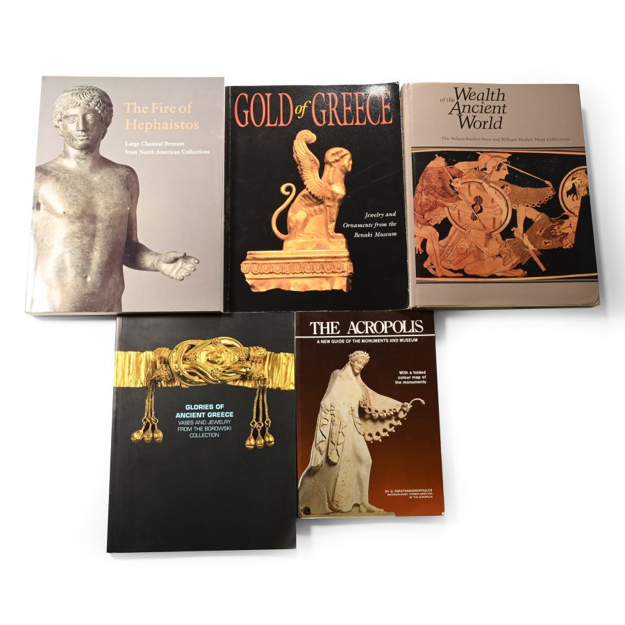 A Collection of Books on Greek Archaeology - 5 Titles