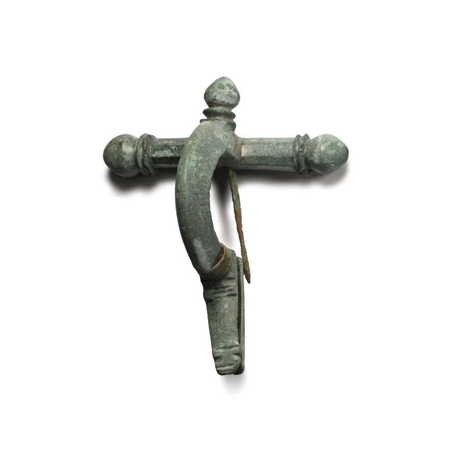 Roman Bronze Crossbow Brooch