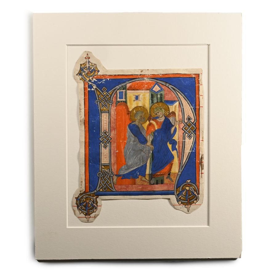 Medieval Choir Book Manuscript Page