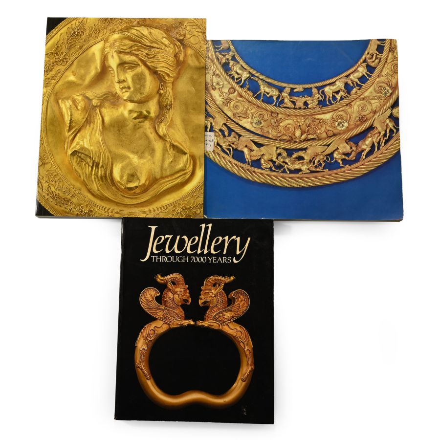 A Collection of Books on Ancient Gold Antiquities - 3 Titles