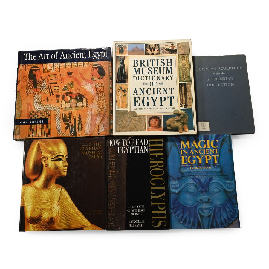 A Collection of Books on Ancient Egyptian Art - 6 Titles