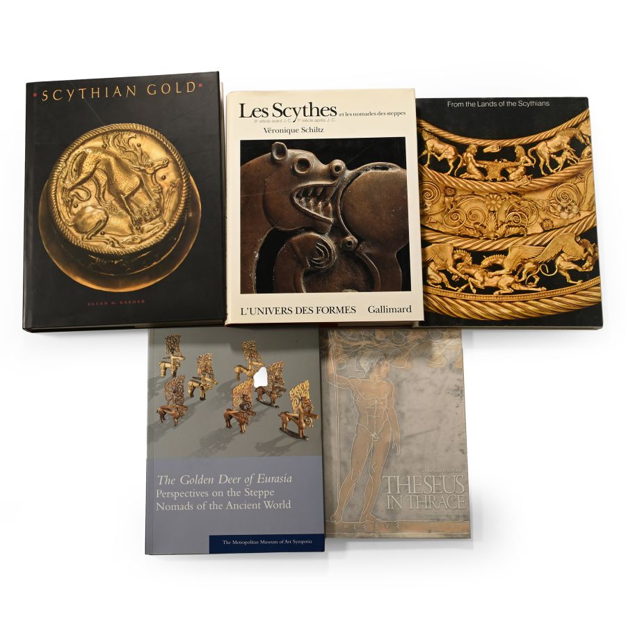 A Collection of Books on Ancient Scythian and Thracian Art - 5 Titles