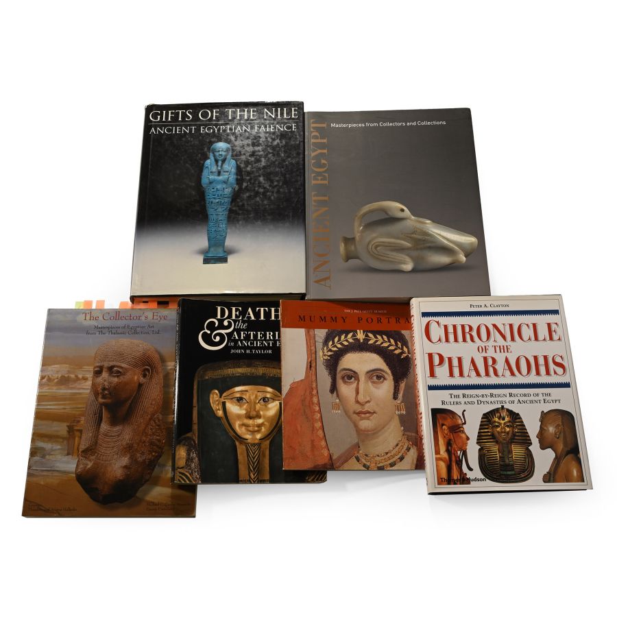 A Collection of Books on Ancient Egyptian Art - 6 Titles