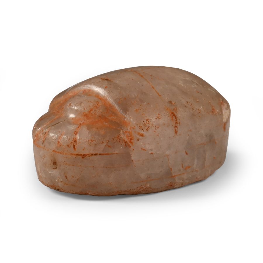 Egyptian Pink Quartz Scarab