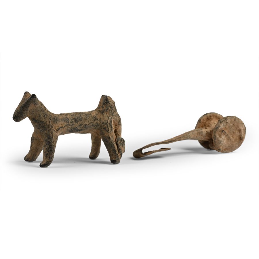 Luristan Bronze Animal and Cart