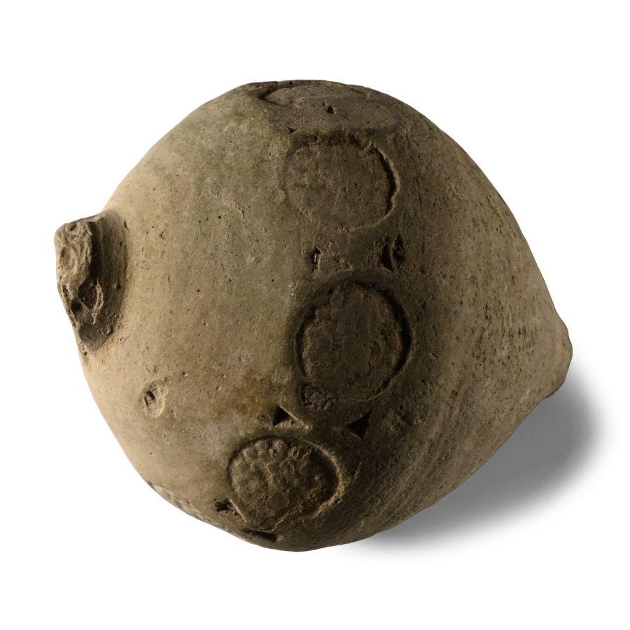 Byzantine 'Greek Fire' Ceramic Fire Bomb or Hand Grenade