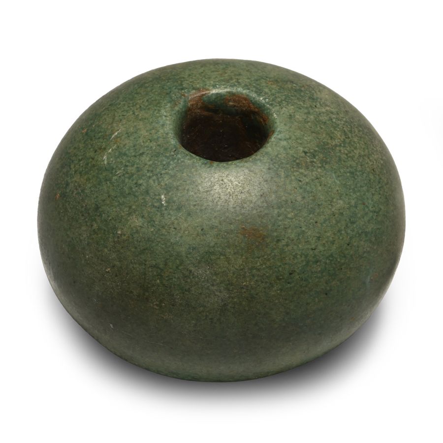 Western Asiatic Green Stone Macehead