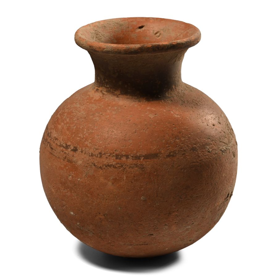 Western Asiatic Bulbous Terracotta Jar