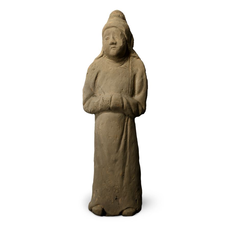 Chinese Wei Terracotta Female Figure