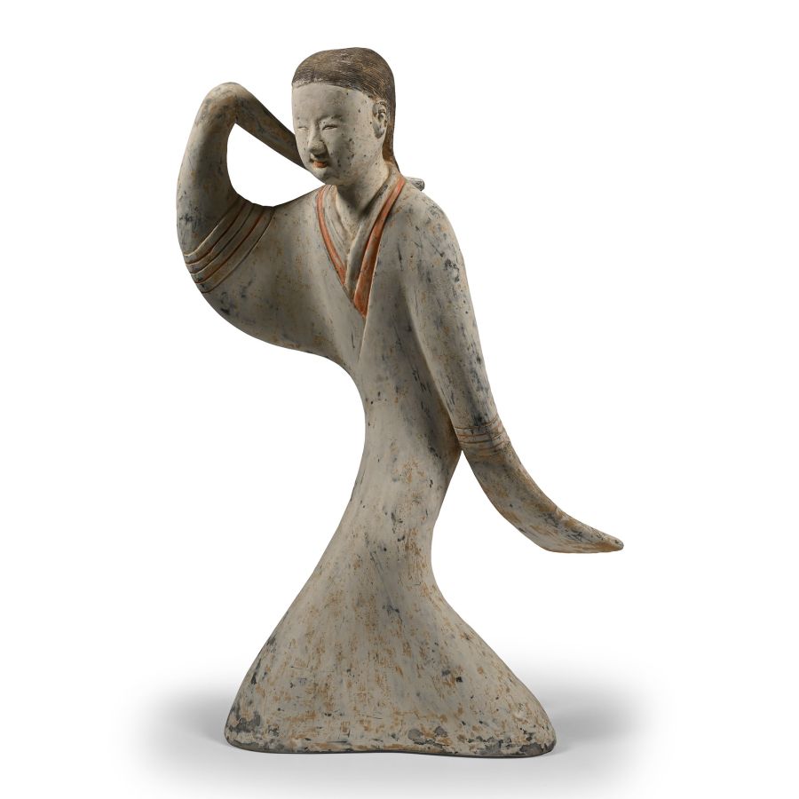 Chinese Han Terracotta Dancer