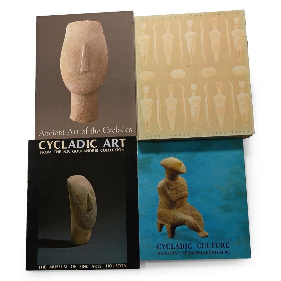 A Collection of Books on Cycladic Culture - 4 Titles
