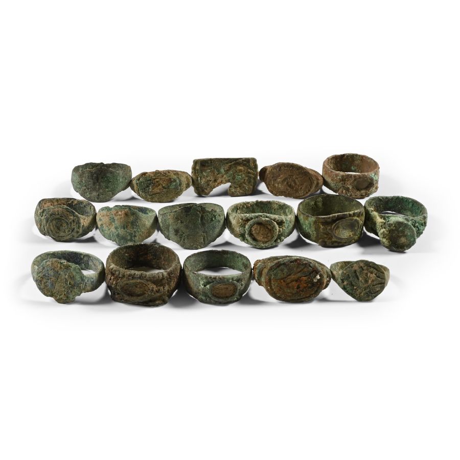 Western Asiatic Bronze Ring Collection