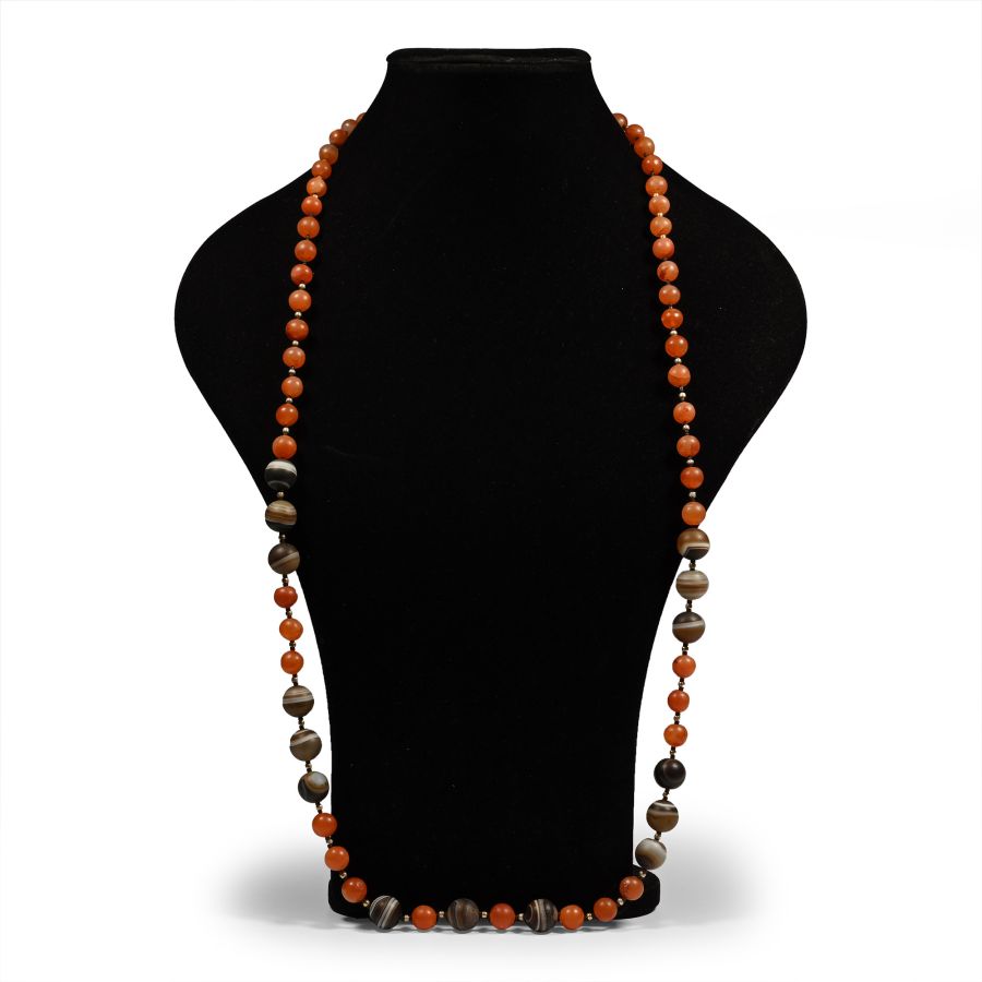 Agate Bead Necklace