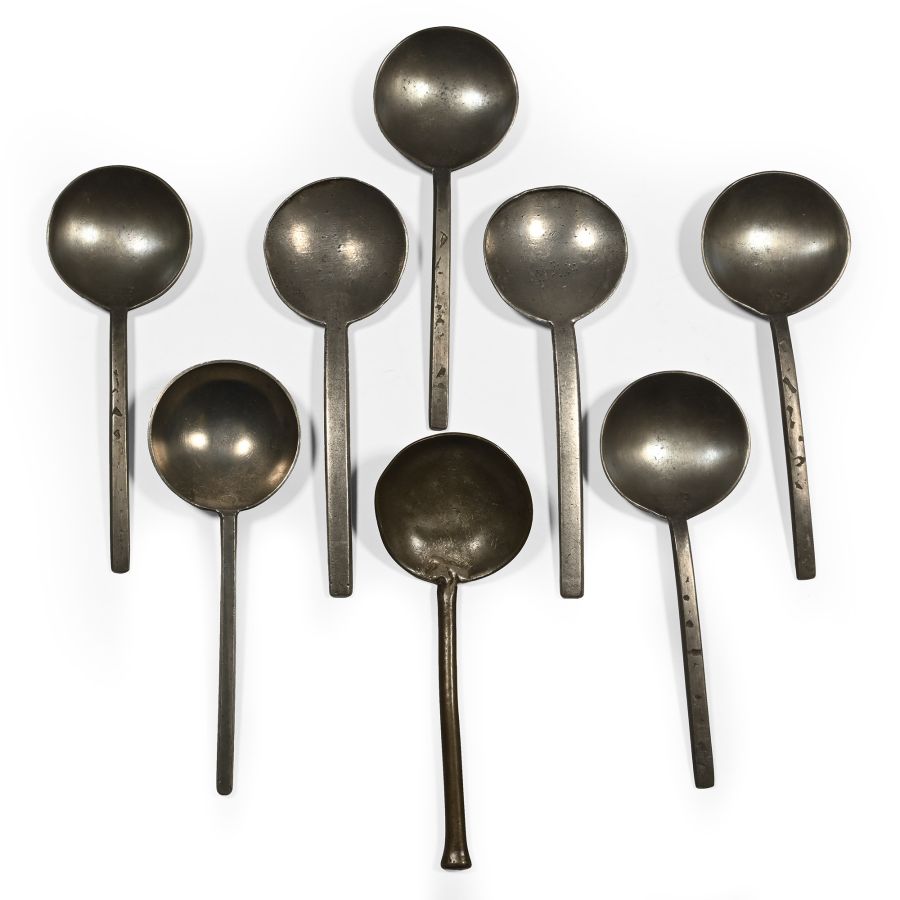 Post Medieval Pewter Spoon Collection