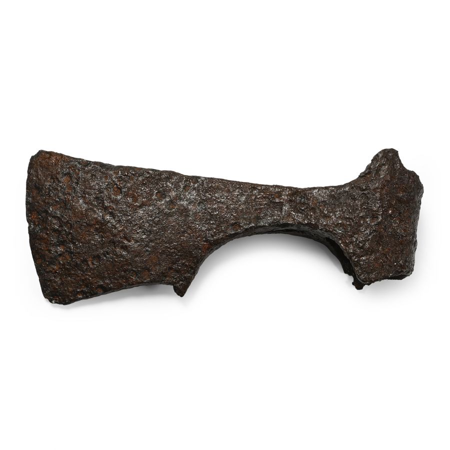 Viking Age Iron Bearded Axehead