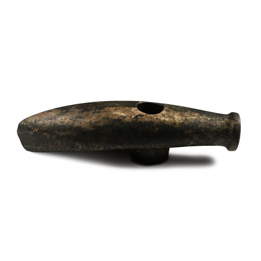 Stone Age Corded Ware Boat-Shaped Axehead
