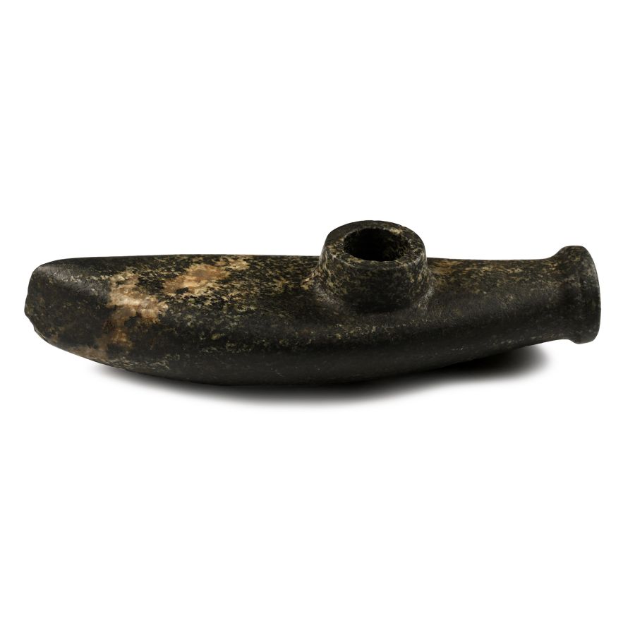 Stone Age Corded Ware Boat-Shaped Axehead