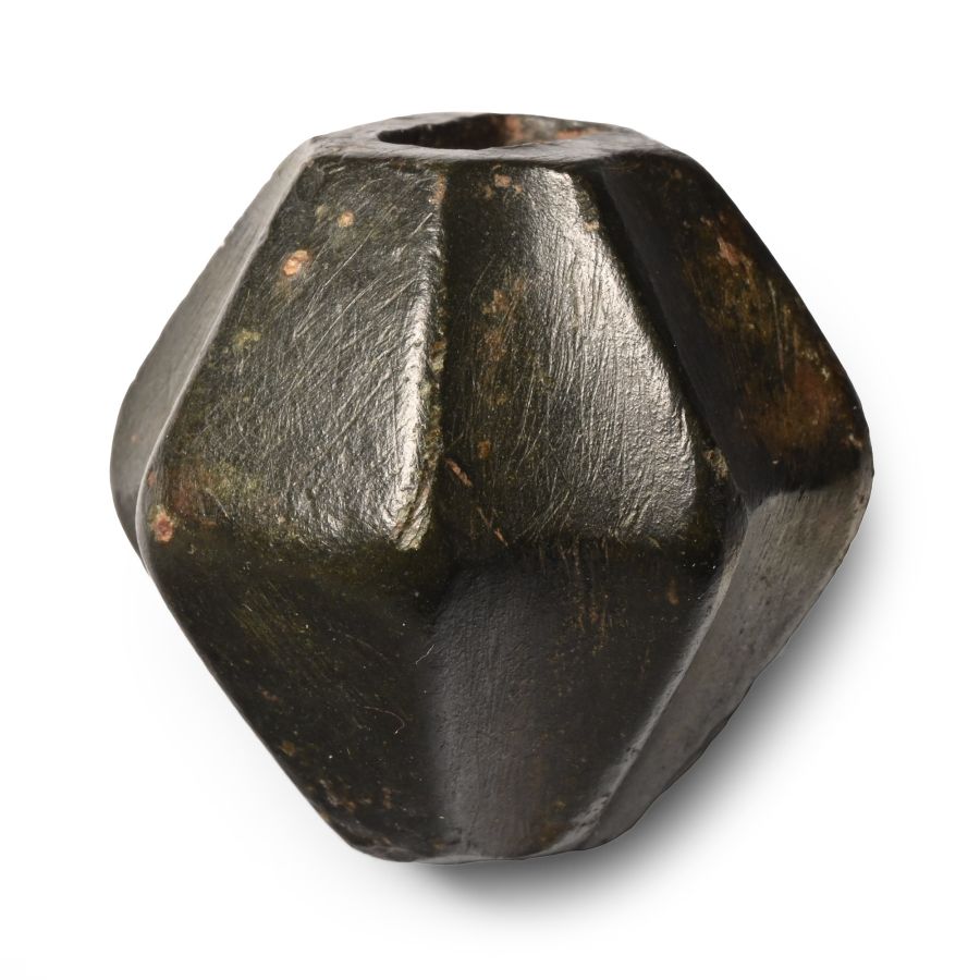 Medieval Bronze Octagonal Dagger Pommel