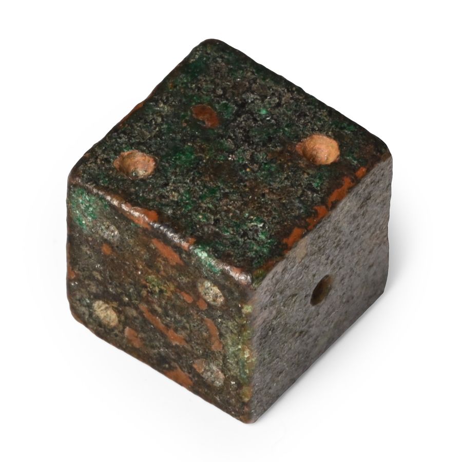 Roman Bronze Gaming Dice