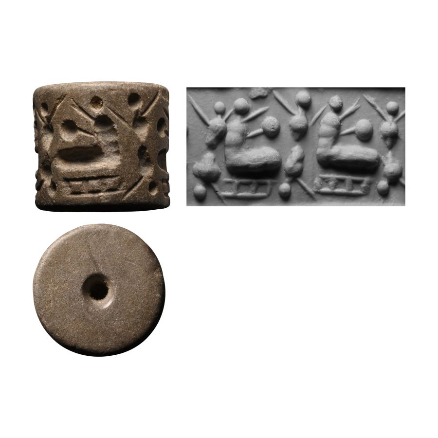 Jemdet Nasr Type Cylinder Seal with Figures