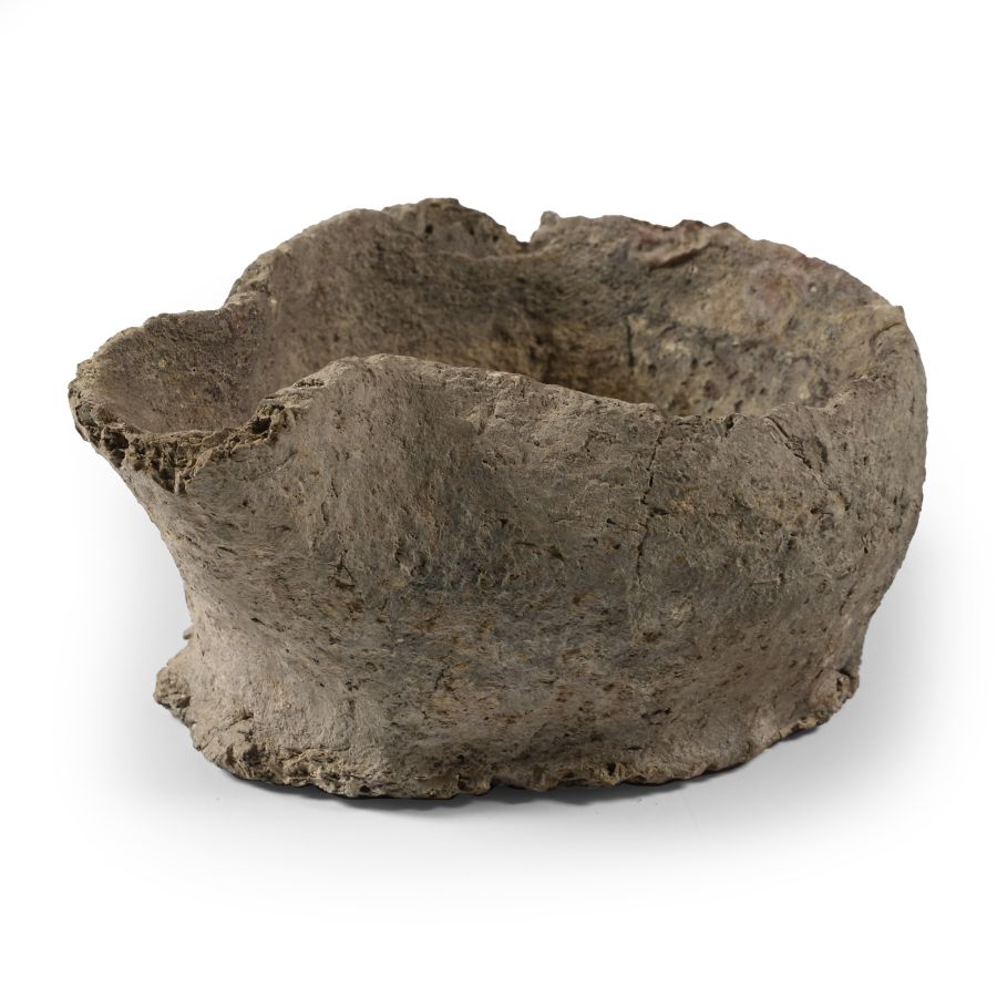 Bronze Age Clay Metalworking Crucible