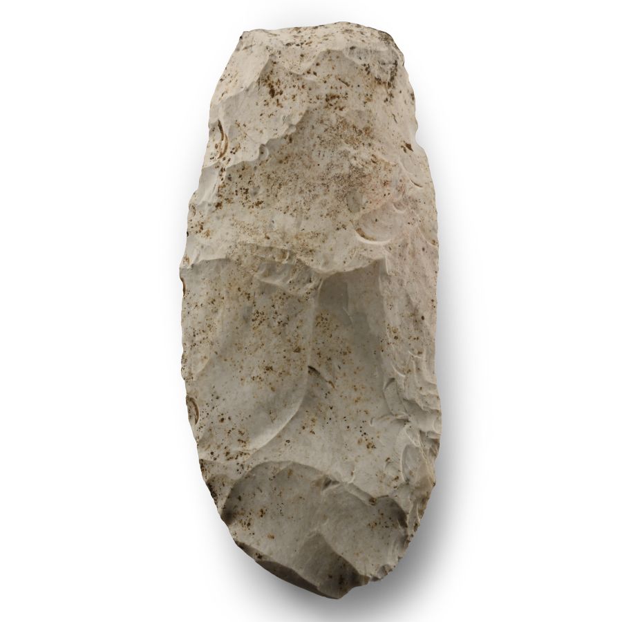Native American Knapped Stone Hand Axe