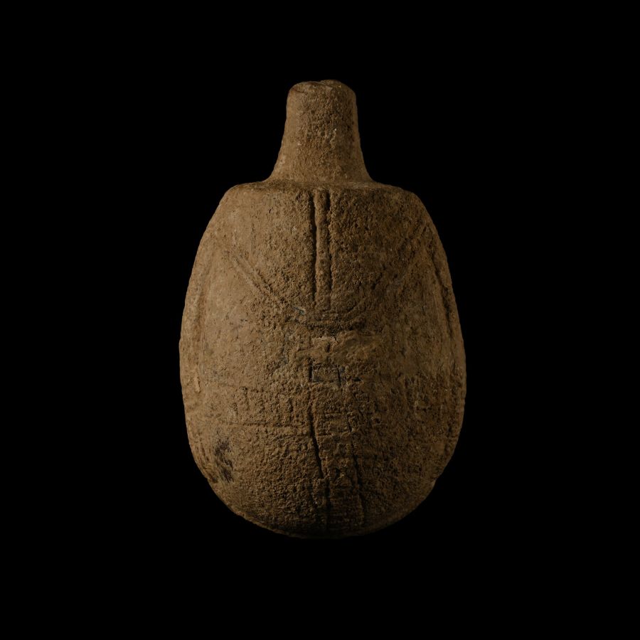 Mesopotamian Steatite Libation Spoon