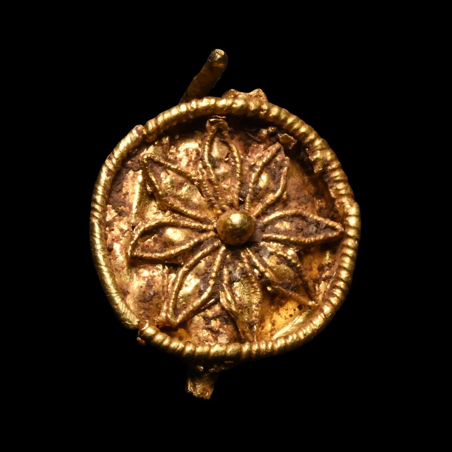 Greek Gold Earring Fragment