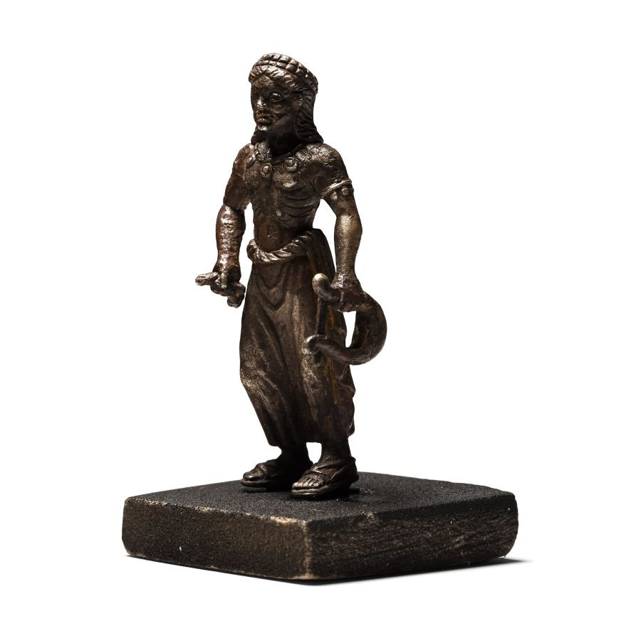 Roman Archaising Silver Statuette