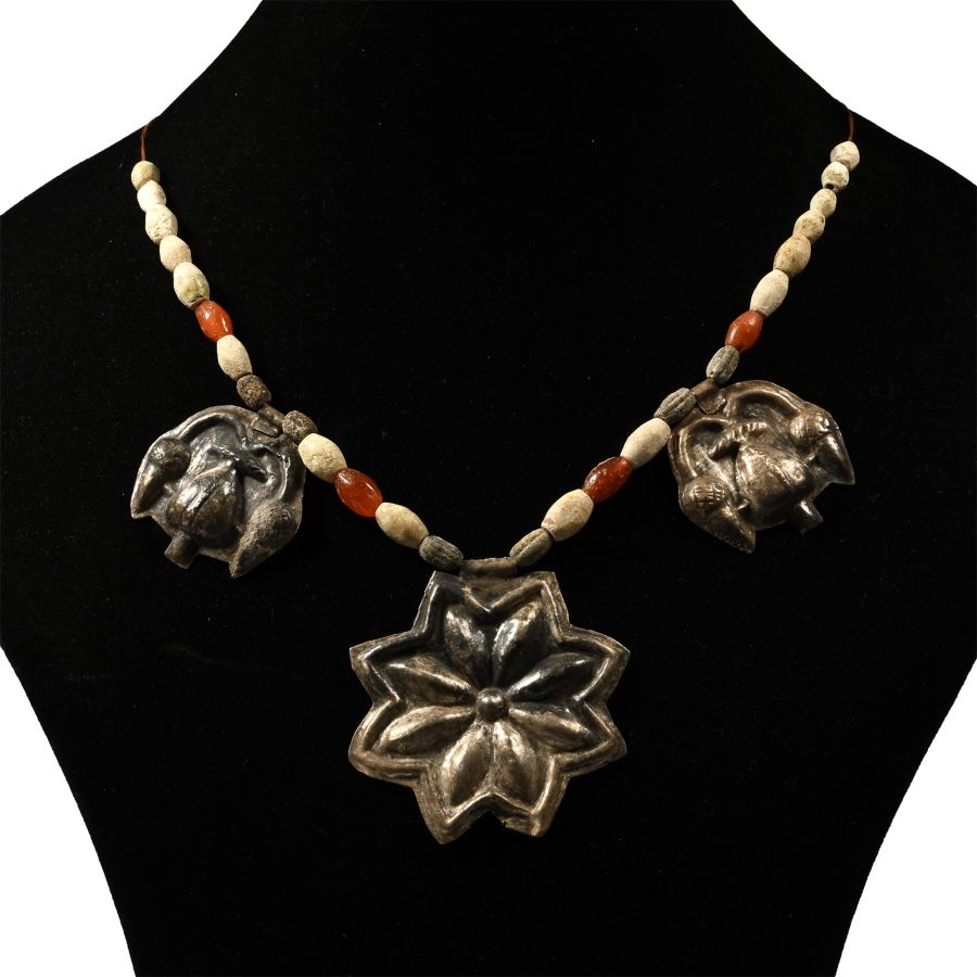 Elamite Carnelian Necklace with Pendants