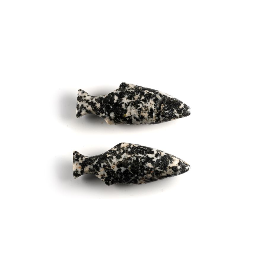 Proto-Sumerian Diorite Fish Pair
