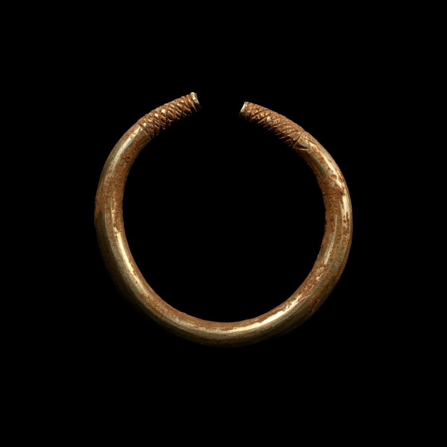 Achaemenid Solid Electrum Bracelet